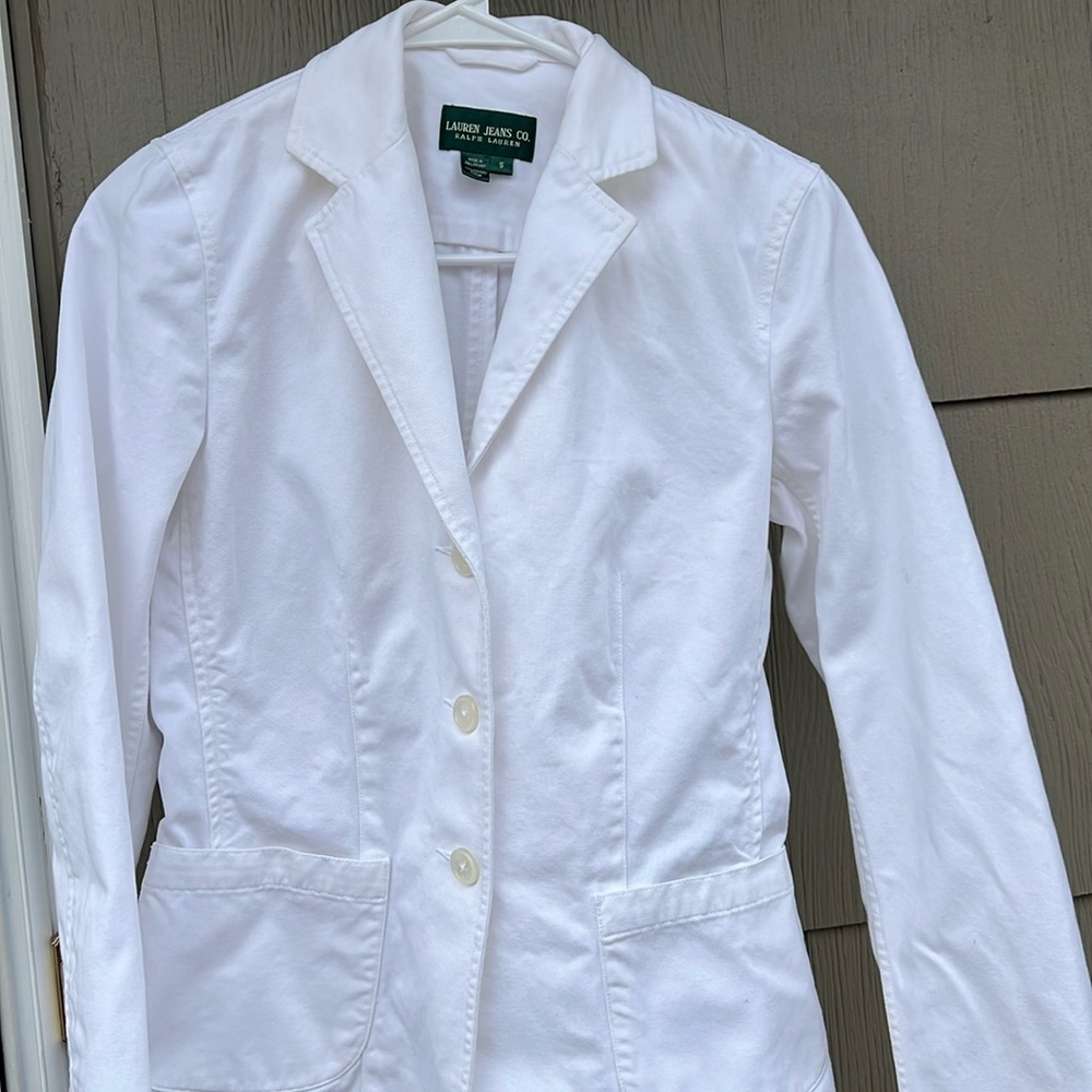 Ralph Lauren Denim Jacket white size Small